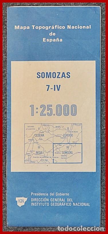 Mapas contempor&acirc;neos: Mapas topogr&aacute;ficos escala...1/25000...17..Somozas/18..Cedeira/19..Serantes/20..Ferrol/21..As Pontes