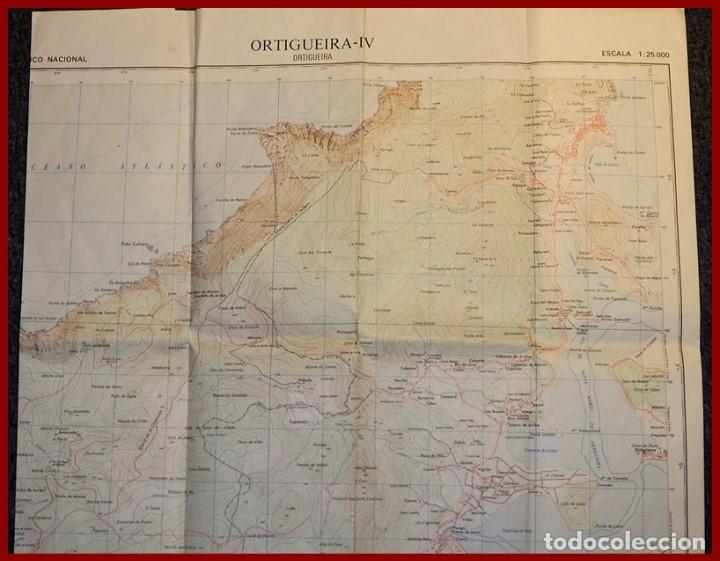 Mapas contempor&acirc;neos: Mapas topogr&aacute;ficos escala...1/25000...30...Ortigueira/31..Macael/32..Guejar de la Sierra/33..Fuentes