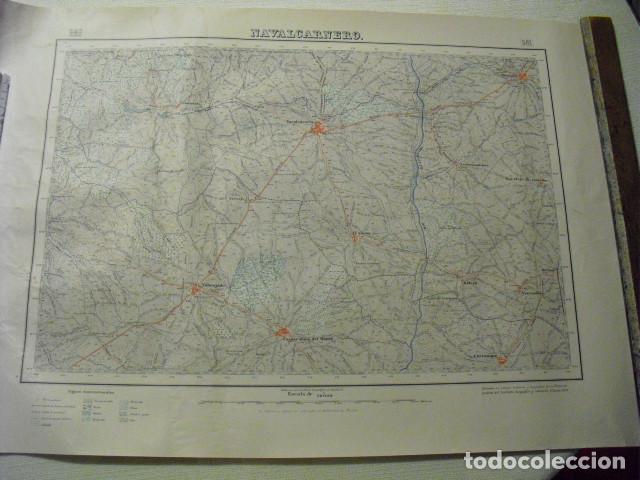 Mapas contempor&aacute;neos: 1929 MAPA DE NAVALCARNERO - Foto 1