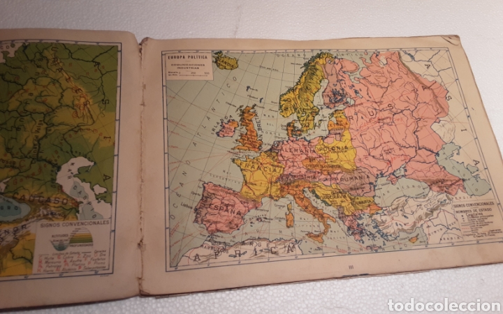 Mapas contempor&aacute;neos: Atlas elemental de Seix y Barral. - Foto 4