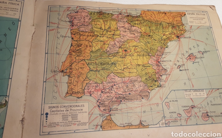 Mapas contempor&aacute;neos: Atlas elemental de Seix y Barral. - Foto 5
