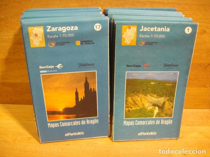 Mapas contempor&aacute;neos: mapas comarcales de aragon - 33 mapas - Foto 1