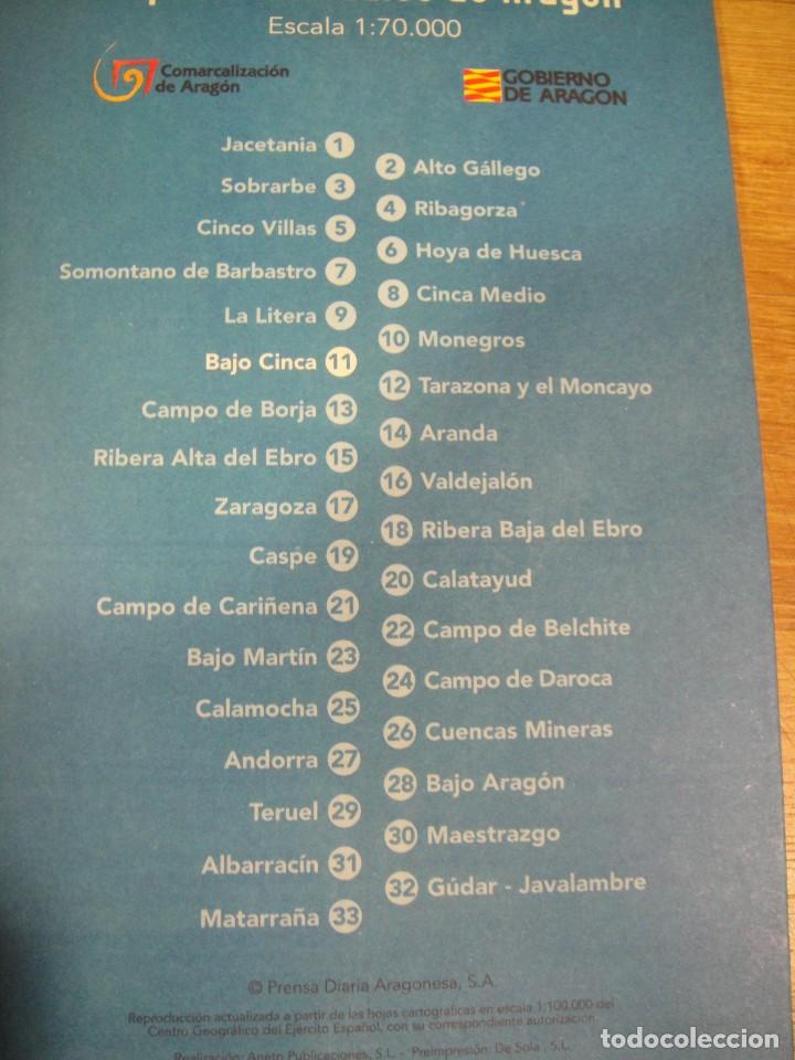 Mapas contempor&aacute;neos: mapas comarcales de aragon - 33 mapas - Foto 2