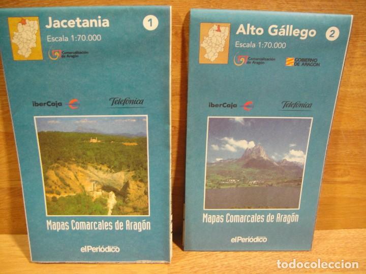 Mapas contempor&aacute;neos: mapas comarcales de aragon - 33 mapas - Foto 6