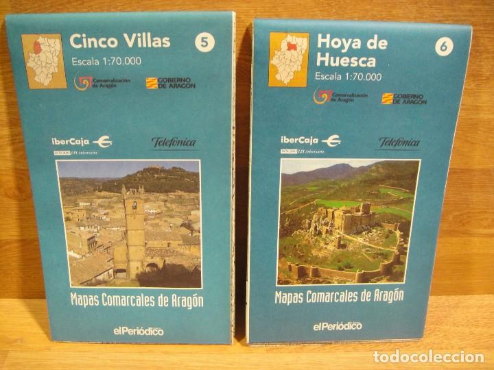 Mapas contempor&aacute;neos: mapas comarcales de aragon - 33 mapas - Foto 8