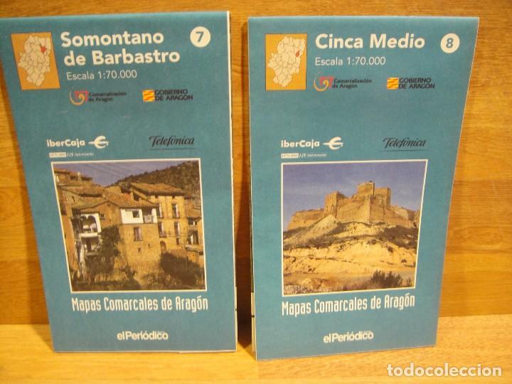 Mapas contempor&aacute;neos: mapas comarcales de aragon - 33 mapas - Foto 9