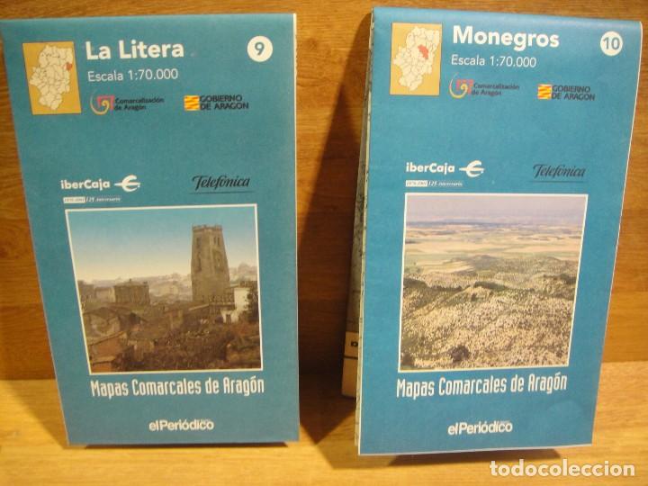 Mapas contempor&aacute;neos: mapas comarcales de aragon - 33 mapas - Foto 10