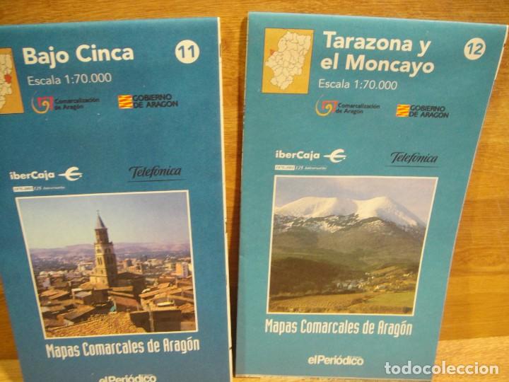 Mapas contempor&aacute;neos: mapas comarcales de aragon - 33 mapas - Foto 11