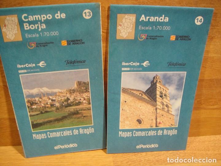 Mapas contempor&aacute;neos: mapas comarcales de aragon - 33 mapas - Foto 12