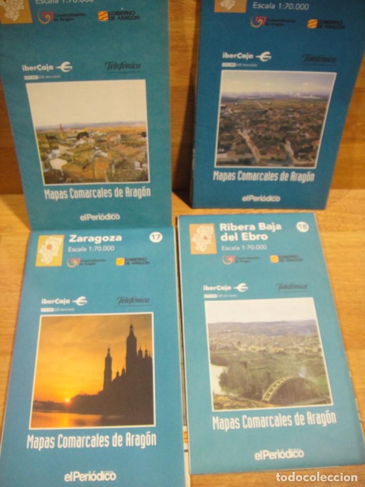 Mapas contempor&aacute;neos: mapas comarcales de aragon - 33 mapas - Foto 13