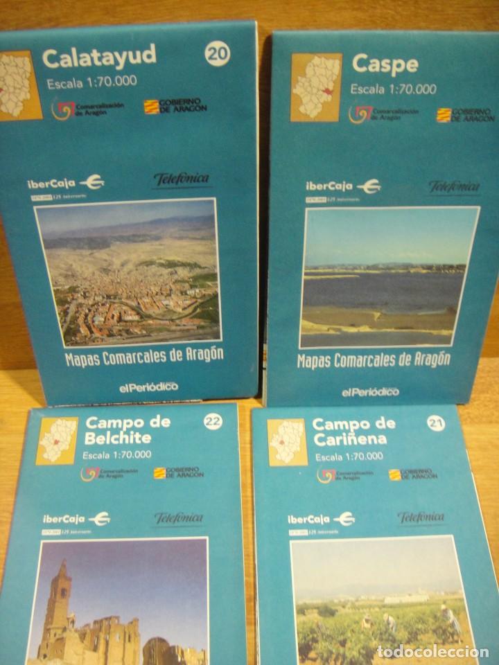 Mapas contempor&aacute;neos: mapas comarcales de aragon - 33 mapas - Foto 14