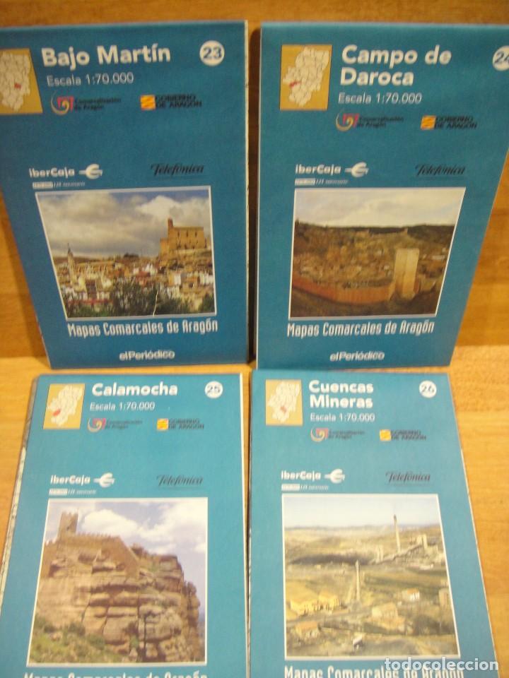 Mapas contempor&aacute;neos: mapas comarcales de aragon - 33 mapas - Foto 15