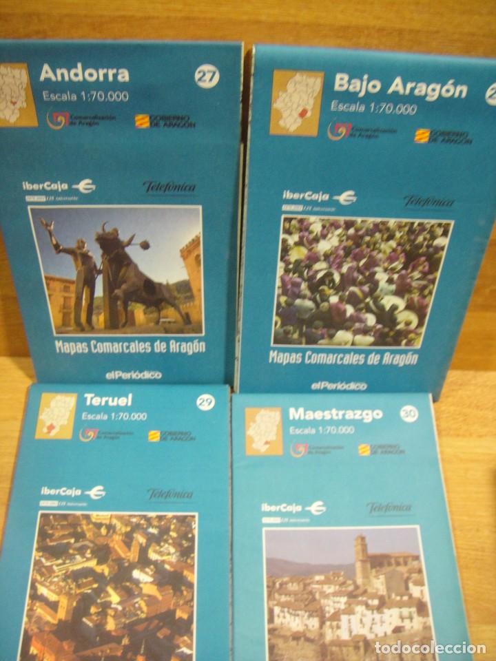 Mapas contempor&aacute;neos: mapas comarcales de aragon - 33 mapas - Foto 16