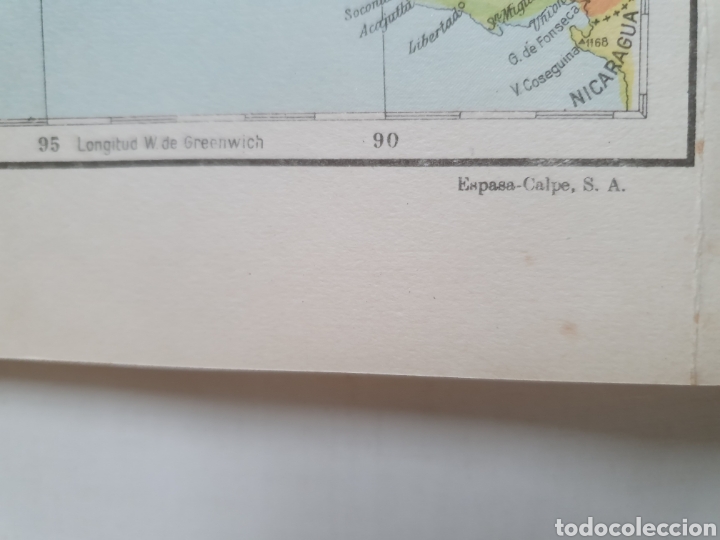Mapas contempor&aacute;neos: MEXICO. MAPA ESPASA CALPE. 1957. - Foto 3