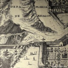 Mapas contemporáneos: AÑOS 40-PLANO DE MADRID EN EL SIGLO XVII-PRIORA-HUERTA FLORIDA-TELA-PARQUE-MANZANARES-CALLE MINILLAS. Lote 230611420