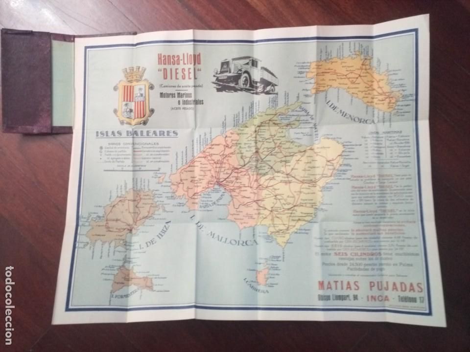Zeitgen&ouml;ssische Karten: Raro y &uacute;nico agenda mapa Hansa lloyd diesel camiones Mat&iacute;as pujadas inca Baleares republica
