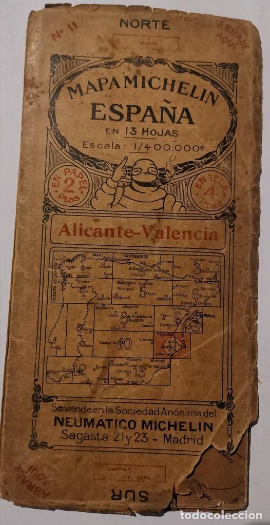 Mapas contempor&acirc;neos: Mapa michel&iacute;n a&ntilde;os 20 n&uacute;mero 11 papel