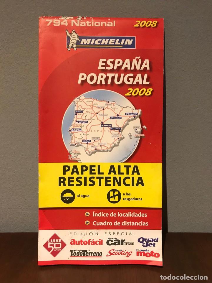 Mapa De Carreteras Michelin España Portuga Comprar Mapas Contemporáneos En Todocoleccion 7498