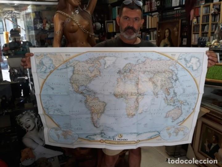 Mapas contempor&aacute;neos: MAPA NATIONAL GEOGRAPHIC 125TH Y 1922 - Foto 1