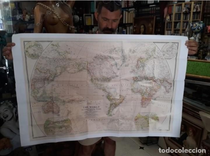 Mapas contempor&aacute;neos: MAPA NATIONAL GEOGRAPHIC 125TH Y 1922 - Foto 2