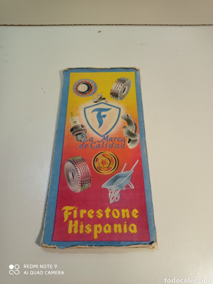 Mapas contempor&aacute;neos: Mapa firestone hispania n&uacute;mero 15. - Foto 2