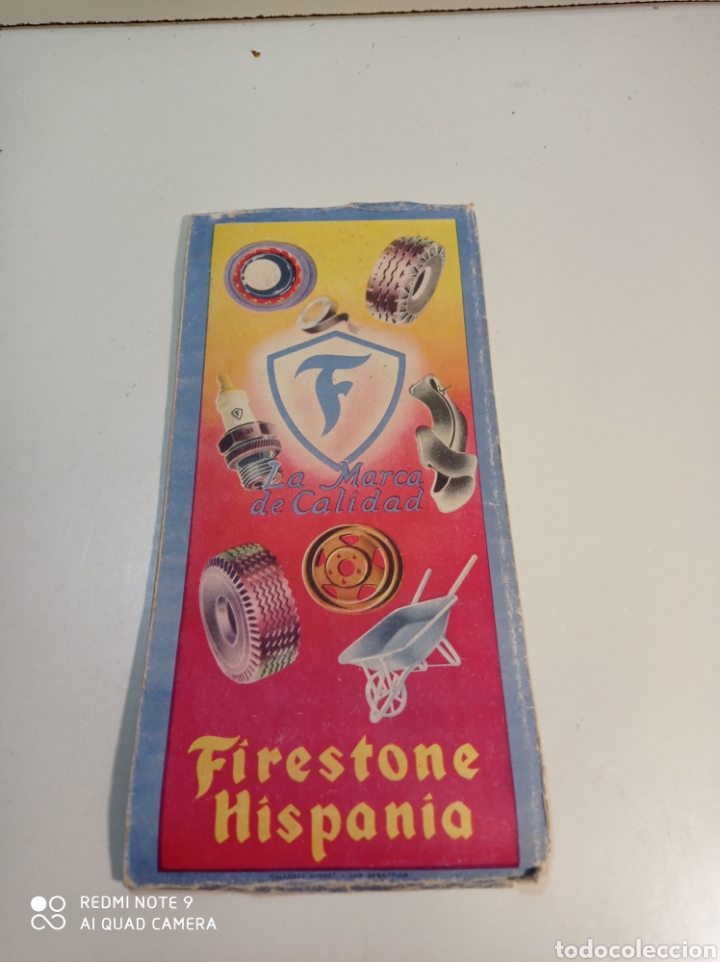 Mapas contempor&aacute;neos: Mapa firestone hispania n&uacute;mero 12 - Foto 2