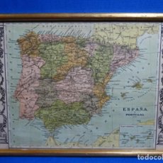 Mapas contemporáneos: MAPA DE ESPAÑA R. H. C. A. COLOMER GABO.AÑOS 40-50.. Lote 238685650