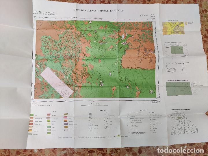 Mapas contempor&aacute;neos: mapa de cultivos y aprovechamiento. Sadaba (Navarra) - Foto 9