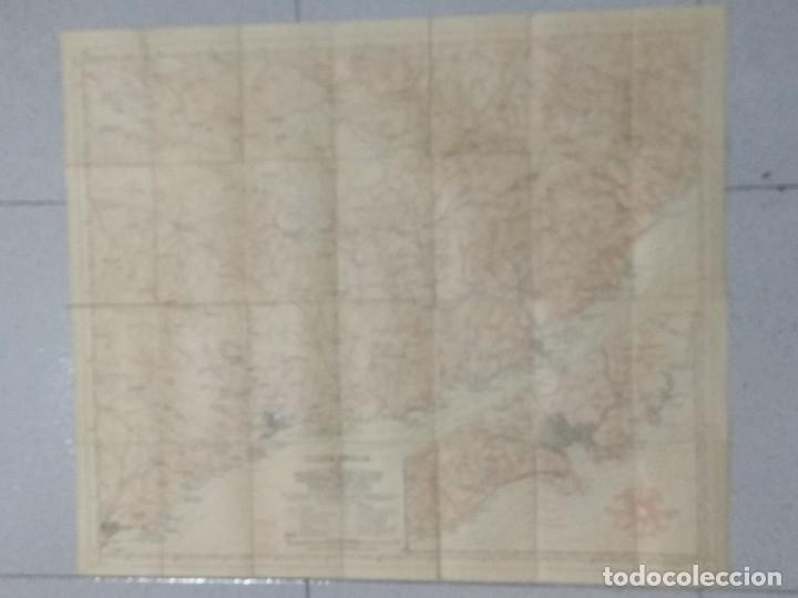 Mapas contempor&aacute;neos: PLANO SOBRE TELA COSTA BRAVA