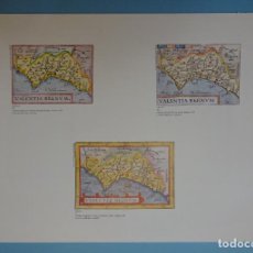 Mapas contemporáneos: REPRODUCCIÓN DE TRES MAPAS DEL REINO DE VALENCIA. AMBERES 1585, ITALIA 1595, AMBERES 1601 (2)