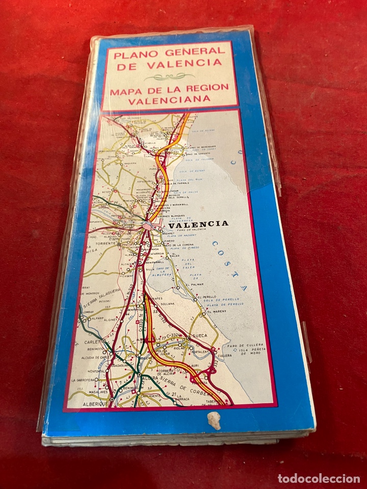 Mapas contempor&aacute;neos: Plano general de Valencia