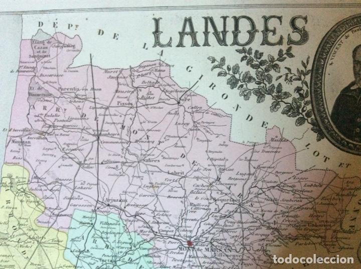 Mapas contempor&aacute;neos: Mapa de Francia 32cmx22cm - Foto 2