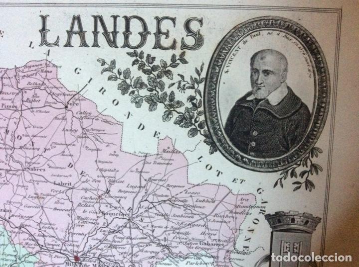 Mapas contempor&aacute;neos: Mapa de Francia 32cmx22cm - Foto 3
