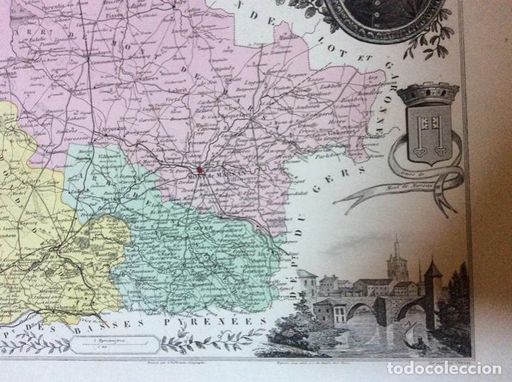 Mapas contempor&aacute;neos: Mapa de Francia 32cmx22cm - Foto 4