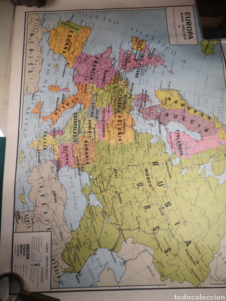 Mappe contemporanee: 7 Mapas antiguos