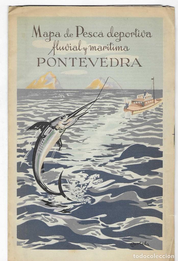 Mapas contempor&aacute;neos: MAPA (SIGNOGR&Aacute;FICO) DE PESCA DEPORTIVA FLUVIAL Y MAR&Iacute;TIMA DE LA PROVINCIA DE PONTEVEDRA