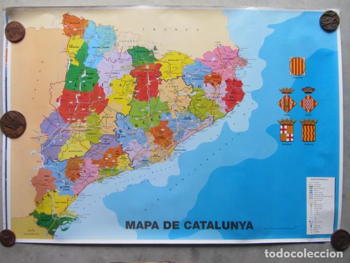 Mapas contempor&aacute;neos: MAPA DE CATALUNYA COMARCAL. - Foto 1