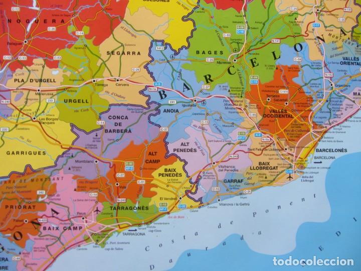 Mapas contempor&aacute;neos: MAPA DE CATALUNYA COMARCAL. - Foto 3