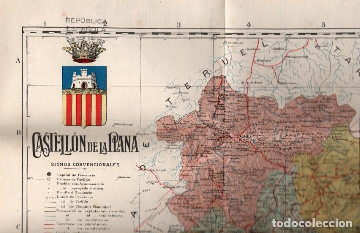 Mapas contempor&aacute;neos: provincias de espa&ntilde;a. castell&oacute;n - Foto 4