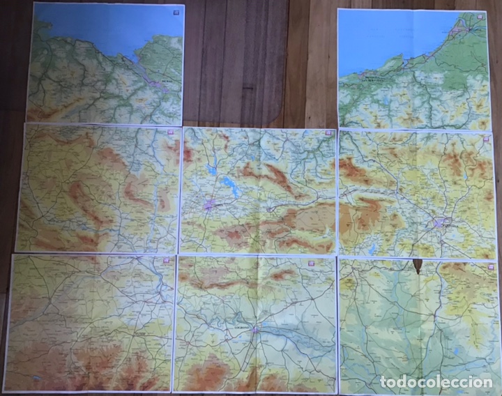 Mapas contempor&aacute;neos: Mapas de Euskadi publicados en El Correo, 8 mapas