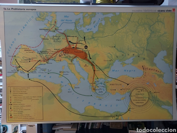 Mapas contempor&aacute;neos: MURALES HISTORICOS - Foto 1