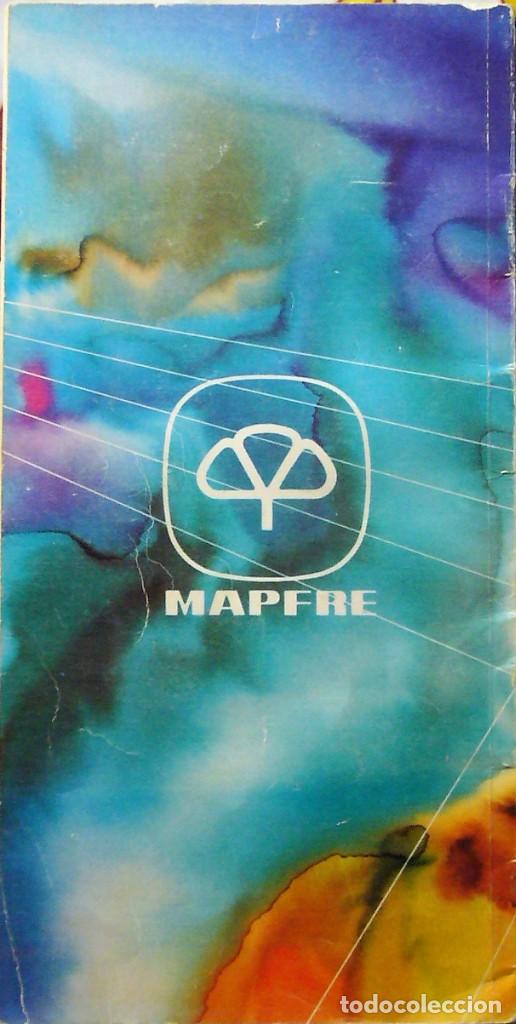 Mapas contempor&aacute;neos: MAPA DE CARRETERAS DE ESPA&Ntilde;A - MAPFRE 1979 - Foto 2