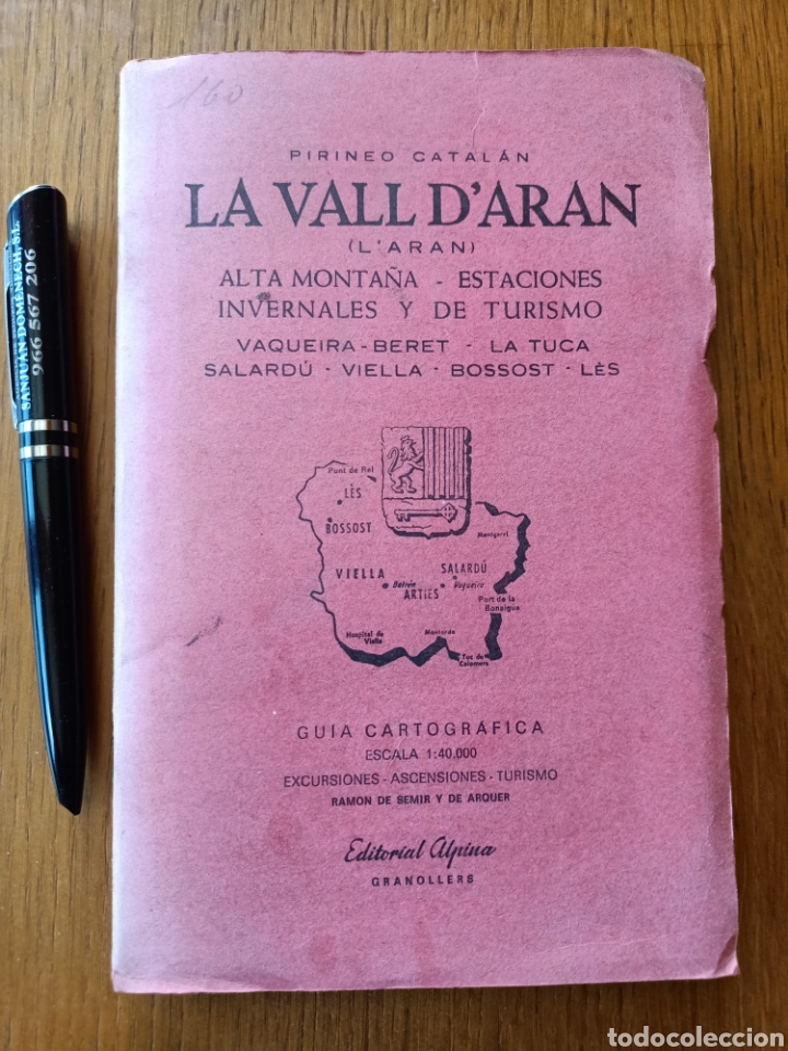 Contemporary maps: GU&Iacute;A CARTOGR&Aacute;FICA- LA VALL DE ARAN-PIRINEO CATAL&Aacute;N-EDITORIAL ALPINA,1978