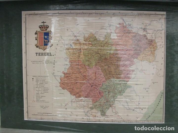 Zeitgen&ouml;ssische Karten: MAPA ANTIGO DE LA PROVINCIA DE TERUEL. AUTOR BENITO CHIAS ING&ordm;. A&Ntilde;O 1910 G-MAPAS-036