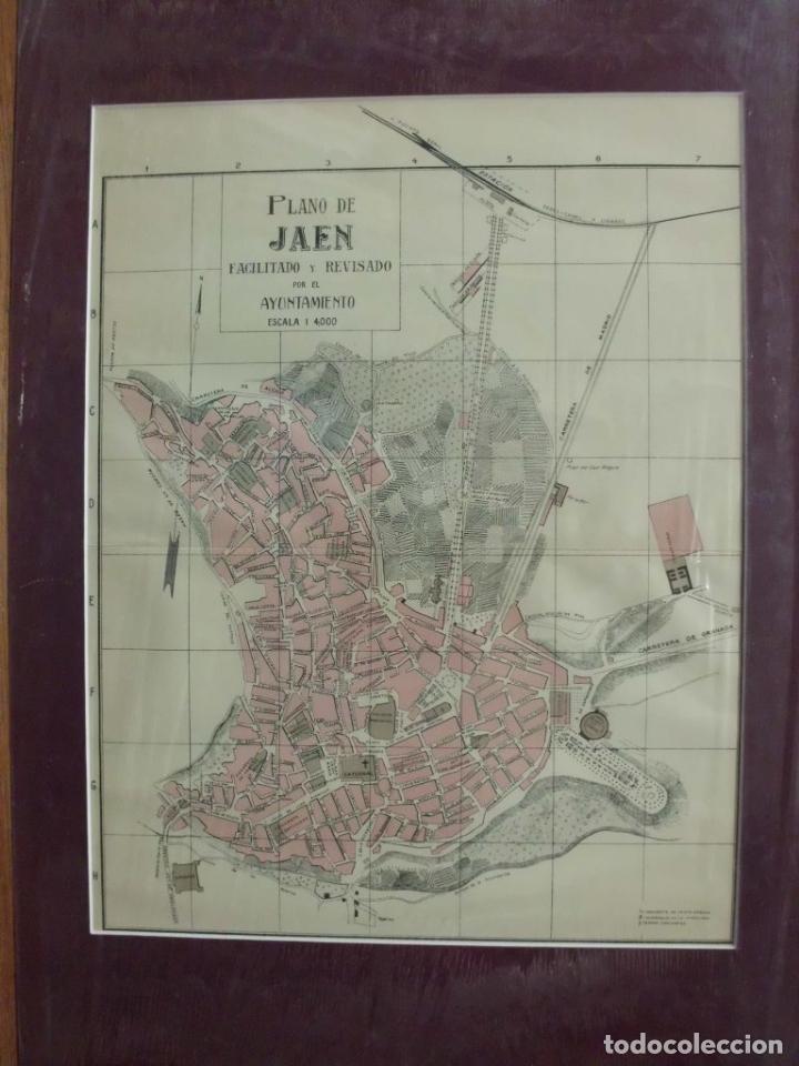 Zeitgen&ouml;ssische Karten: PLANO ANTIGUO DE LA CIUDAD DE JAEN. ALBERTO MARTIN EDITOR. A&Ntilde;O 1907 G-PLANOS-030