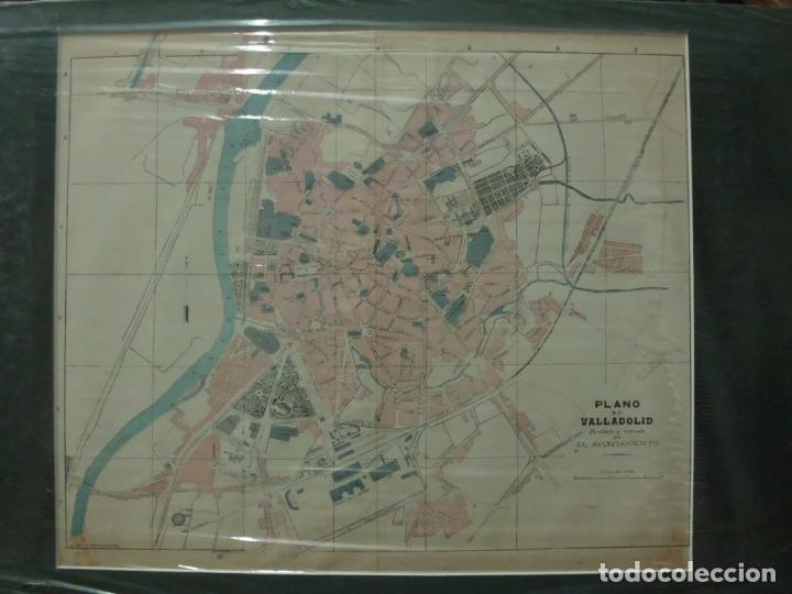 Zeitgen&ouml;ssische Karten: PLANO ANTIGUO DE LA CIUDAD DE VALLADOLID. ALBERTO MARTIN EDITOR. A&Ntilde;O 1907 G-PLANOS-039