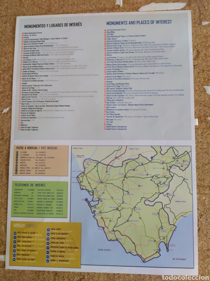 Mapas contempor&aacute;neos: MAPA DE SANL&Uacute;CAR DE BARRAMEDA - Foto 2
