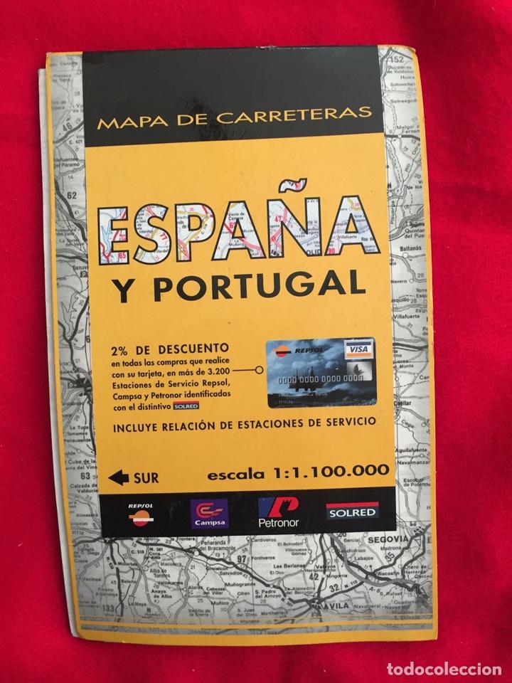 Zeitgen&ouml;ssische Karten: Mapa carreteras 1:1.100.000 - REPSOL, CAMPSA, PETRONOR SOLRED