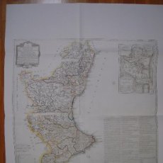 Mapas contemporáneos: * REPRODUCCIÓN * REINO DE VALENCIA * TOMÁS LÓPEZ, MADRID 1788
