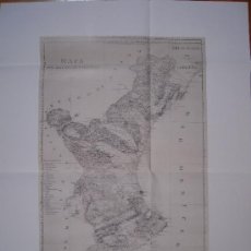 Mapas contemporáneos: * REPRODUCCIÓN * REINO DE VALENCIA * ANTONIO JOSÉ CAVANILLES, MADRID 1795